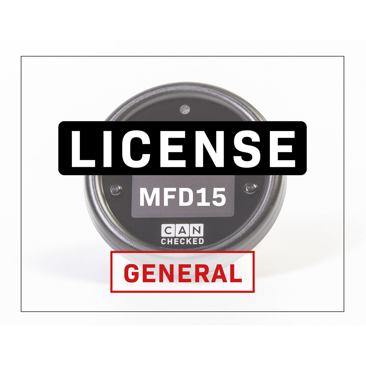 CANchecked License - MFD15 General (LiveLogging, Ethanol, MPP2, CANswitch)