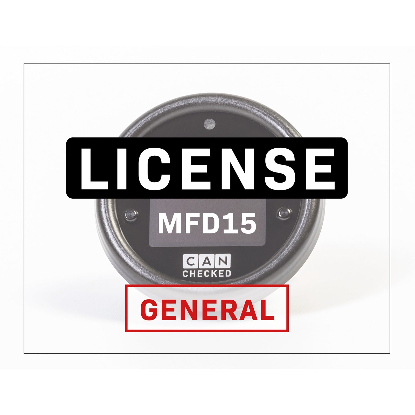 CANchecked License - MFD15 General (LiveLogging, Ethanol, MPP2, CANswitch)