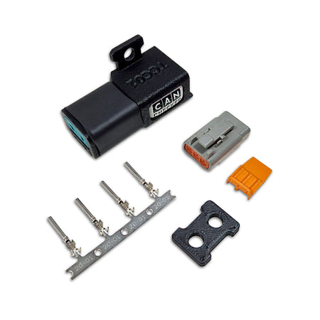 CANchecked TCC01 Thermo Couple Converter & DTM 3-way