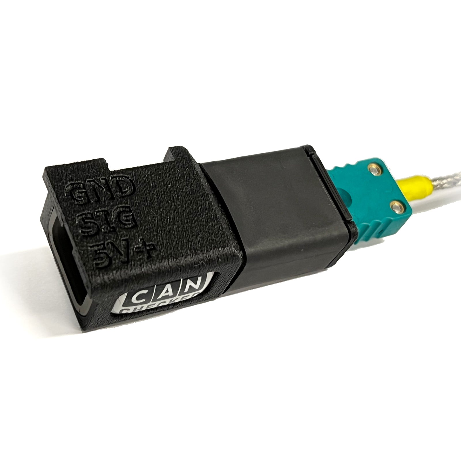 CANchecked TCC01 Thermo Couple Converter & DTM 3-way — view 3