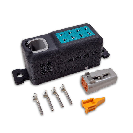 CANchecked TCC04 - Thermo Couple Converter with DTM 4-way