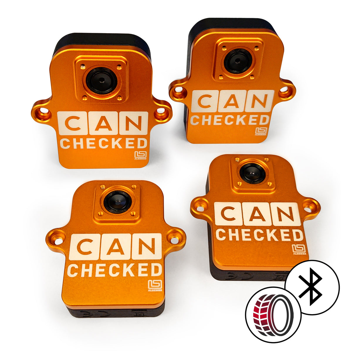 CANchecked TMB04 - Tyre / Set Temp Monitoring - BLE with Charging Box — view 2