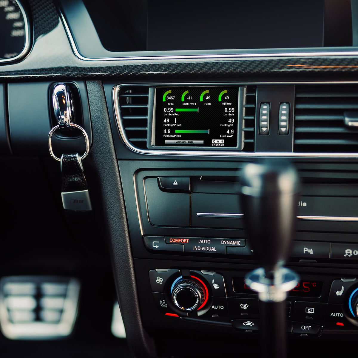 CANchecked MFD28 Gen2 for Audi A4 B8/A5 8T LHD — view 4