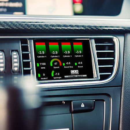 CANchecked MFD28 Gen2 for Audi A4 B8/A5 8T RHD — view 2