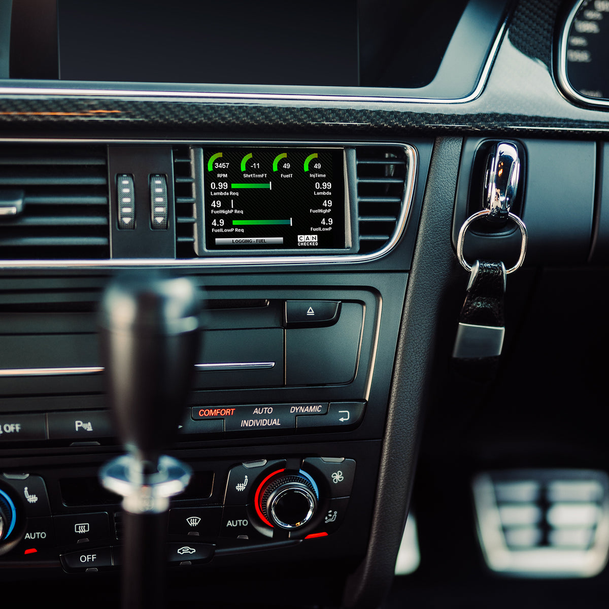 CANchecked MFD28 Gen2 for Audi A4 B8/A5 8T RHD — view 4