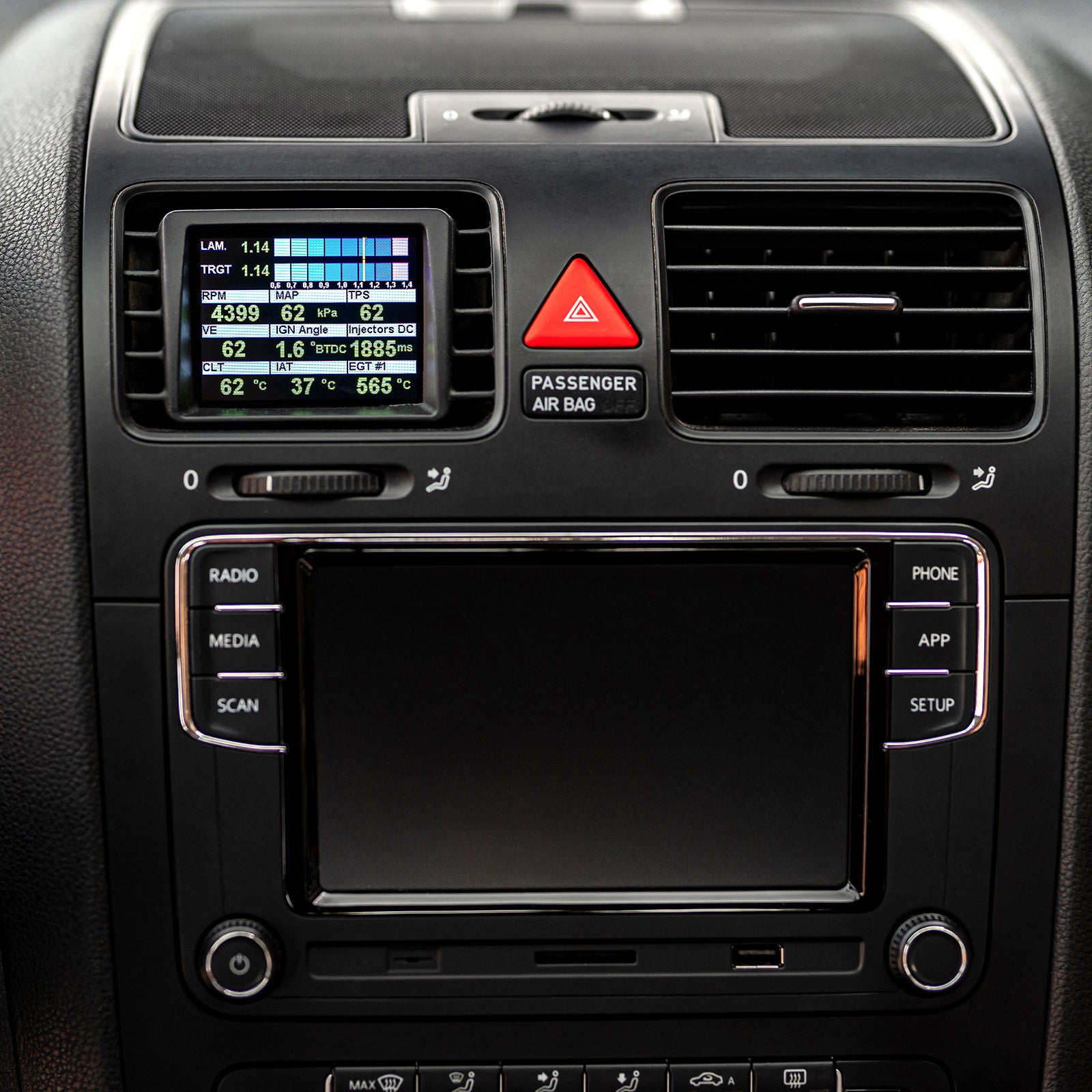 CANchecked MFD28 Gen2 for VW Golf MK5 (Type 1K) LHD/RHD — view 5
