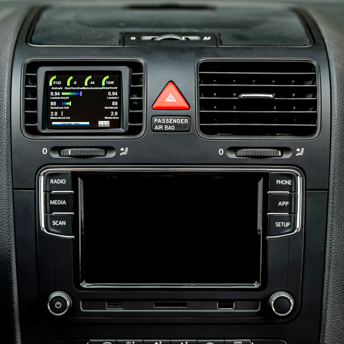 CANchecked MFD28 Gen2 for VW Golf MK5 (Type 1K) LHD/RHD — view 6