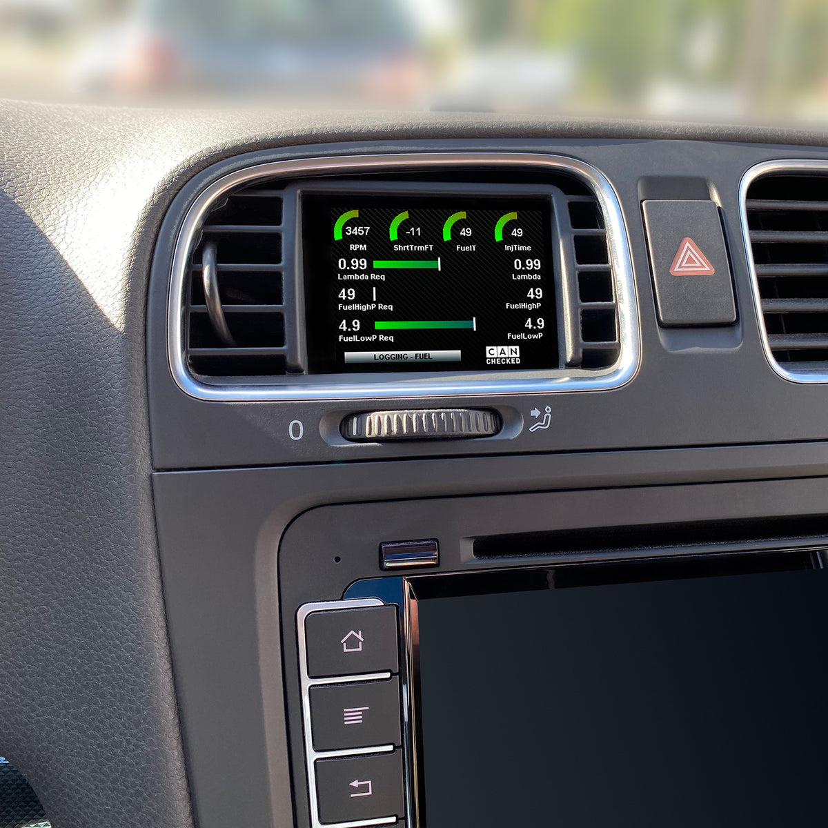 CANchecked MFD28 Gen2 for VW Golf MK6 (Type 1K) LHD — view 9