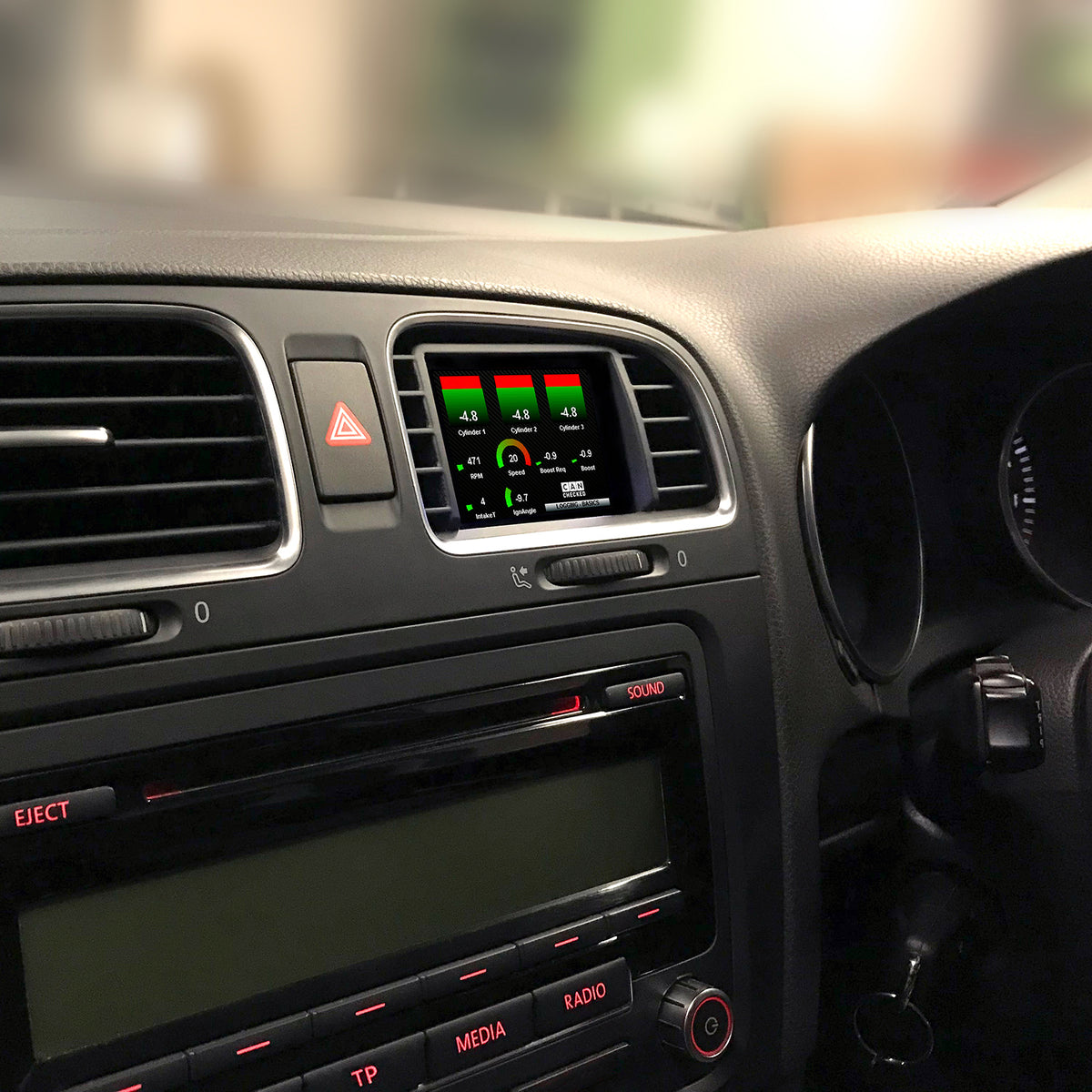 CANchecked MFD28 Gen2 for VW Golf MK6 (Type 1K) RHD — view 7