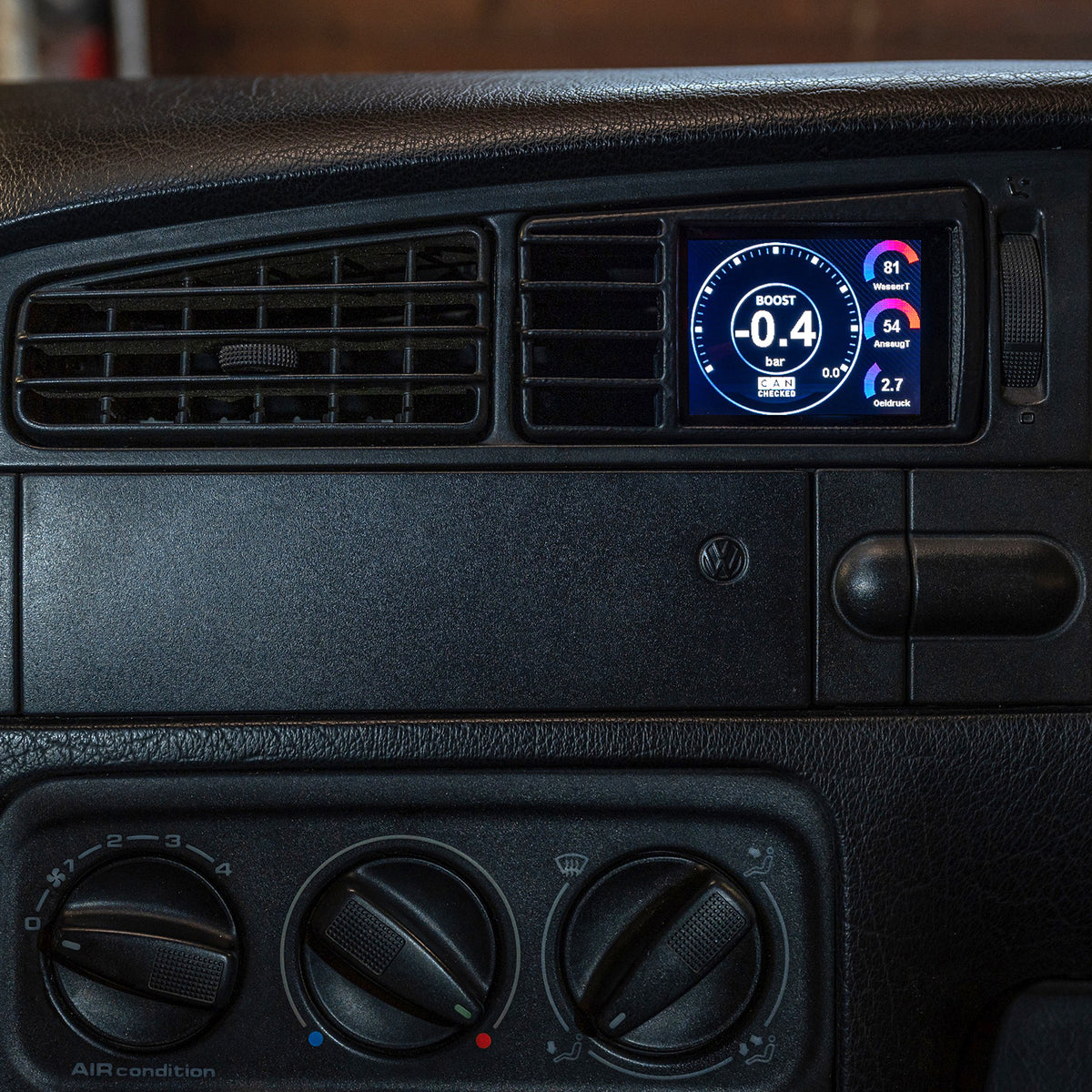 CANchecked MFD28 Gen2 for VW Golf MK3 (Type 1H) RHD — view 6