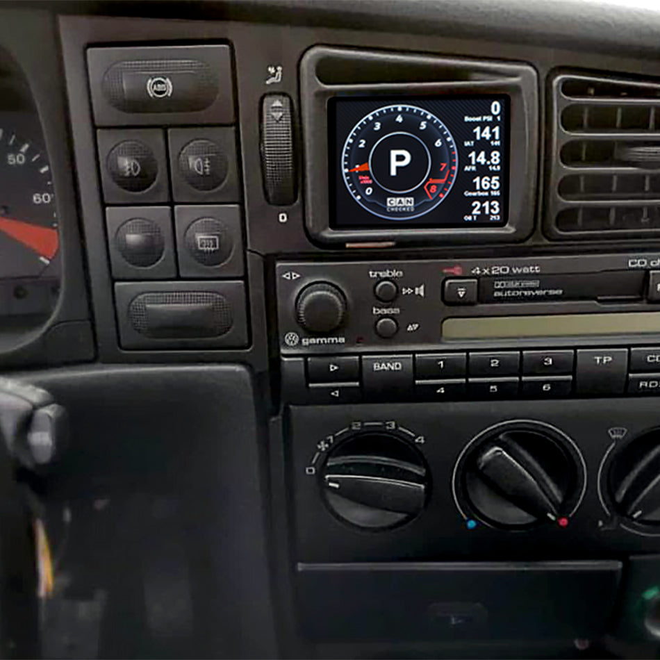 CANchecked MFD28 Gen2 for VW Corrado Facelift LHD
