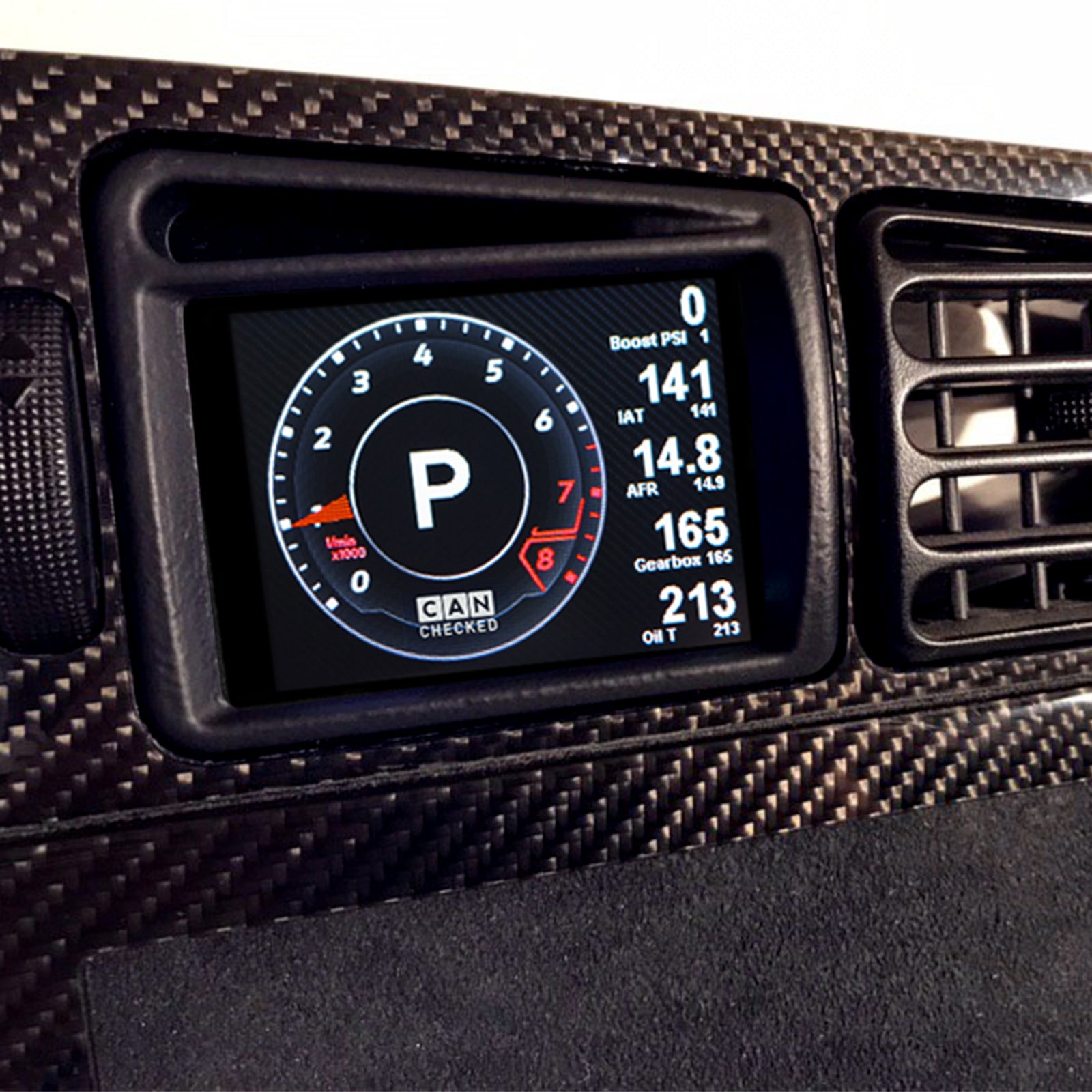 CANchecked MFD28 Gen2 for VW Corrado Facelift LHD — view 2