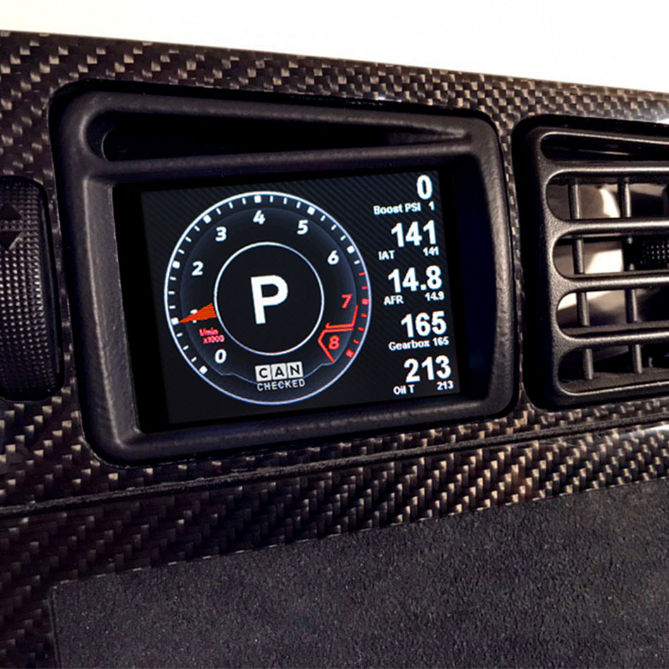 CANchecked MFD28 Gen2 for VW Corrado Facelift LHD — view 2