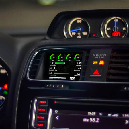 CANchecked MFD32 Gen2 for VW Scirocco MK3 Facelift Eos Type 1F LHD — view 2