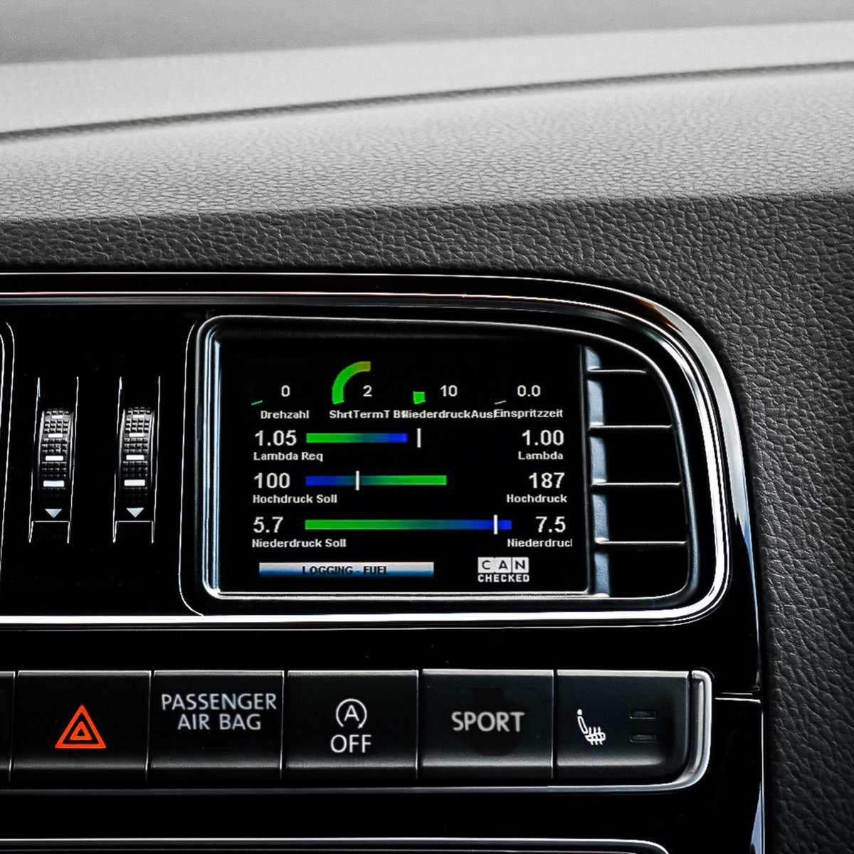 CANchecked MFD32 Gen2 for VW Polo MK5 6R/6C GTI RHD — view 5