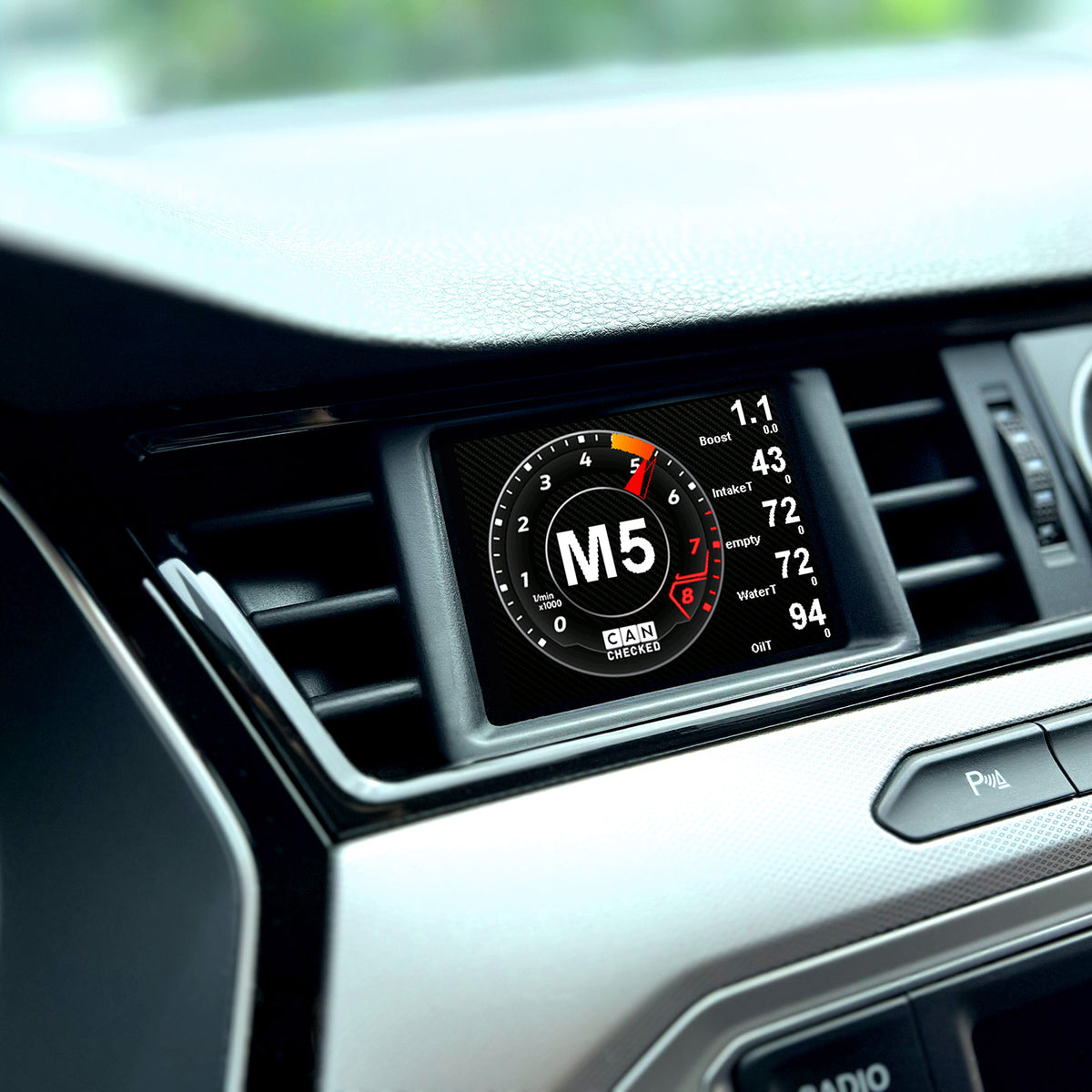 CANchecked MFD32 Gen2 for VW Arteon I/Passat B8 LHD — view 2