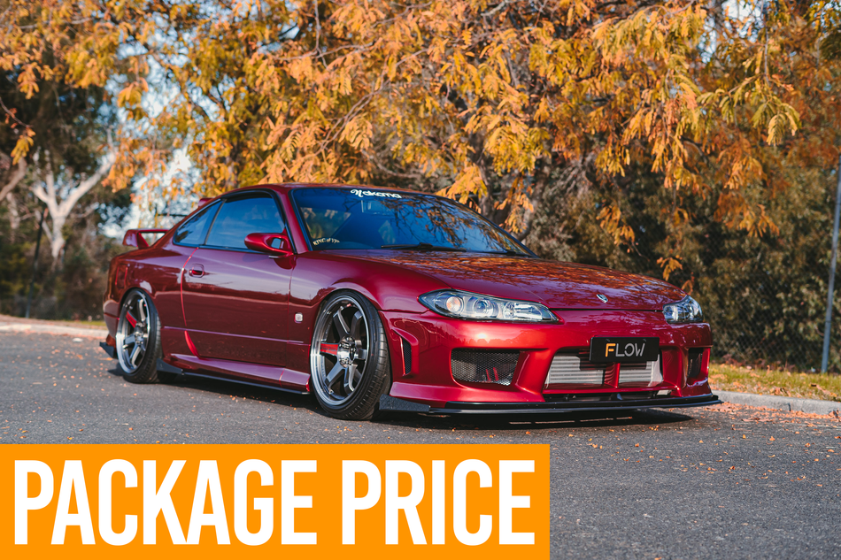 Flow Designs S15 / 200SX Full Lip Splitter Set (Aero or Standard)