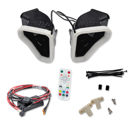 Velossa Tech Dual BIG MOUTH LIT KIT Ram Air Intake Snorkels | Cadillac CT5-V (3.0L) 2020+