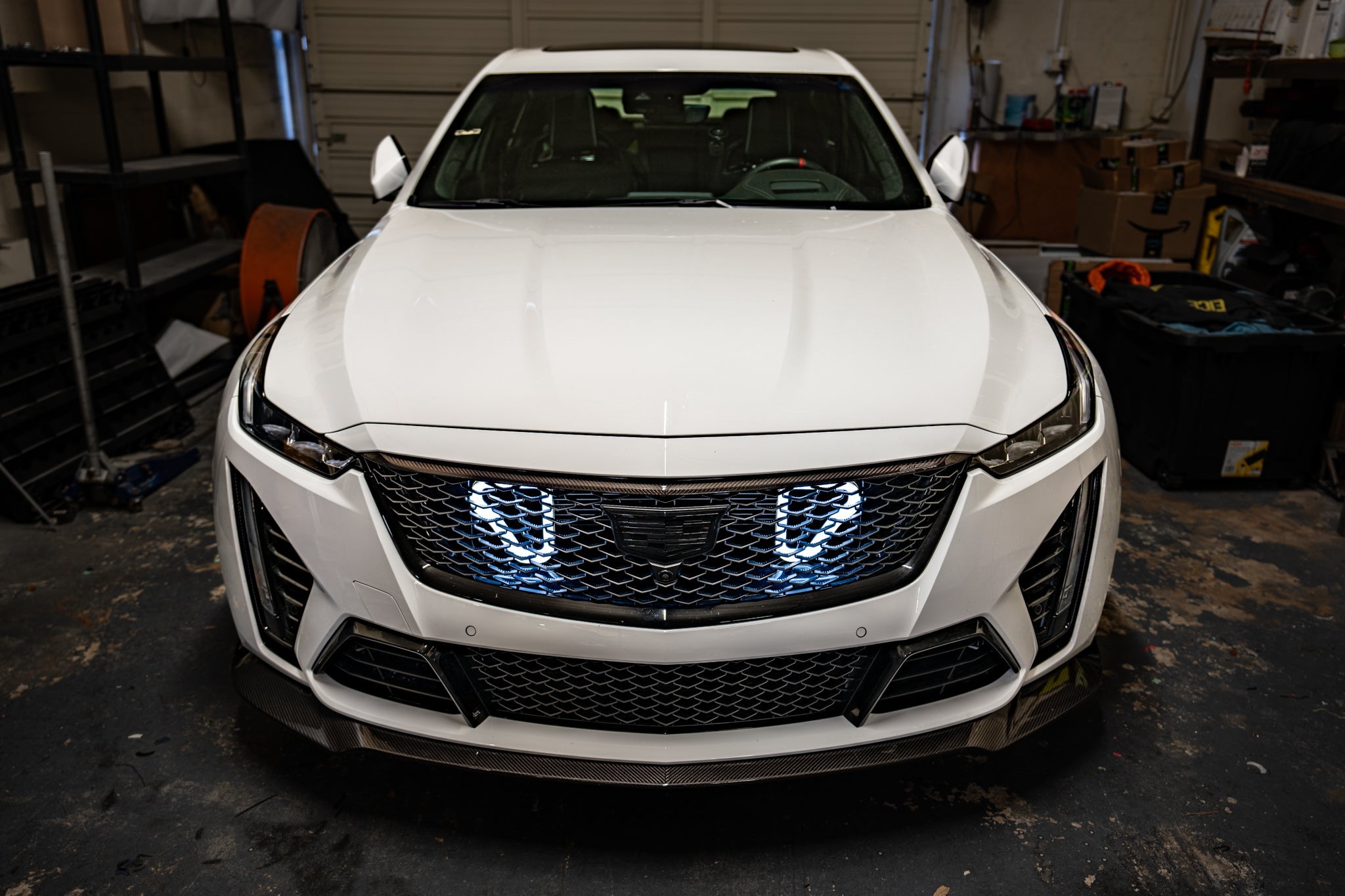 Velossa Tech Dual BIG MOUTH LIT KIT Ram Air Intake Snorkels | Cadillac CT5-V Blackwing 2022+ — view 5