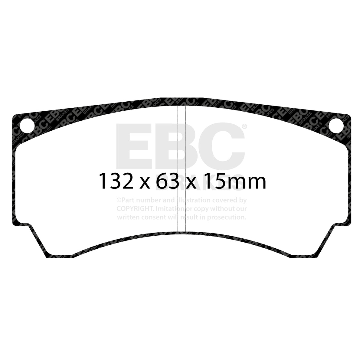 EBC BlueStuff Brake Pads - Ap Racing Cp6320 / Wilwood Dynapro Lug Mount (DP5066NDX) — view 2