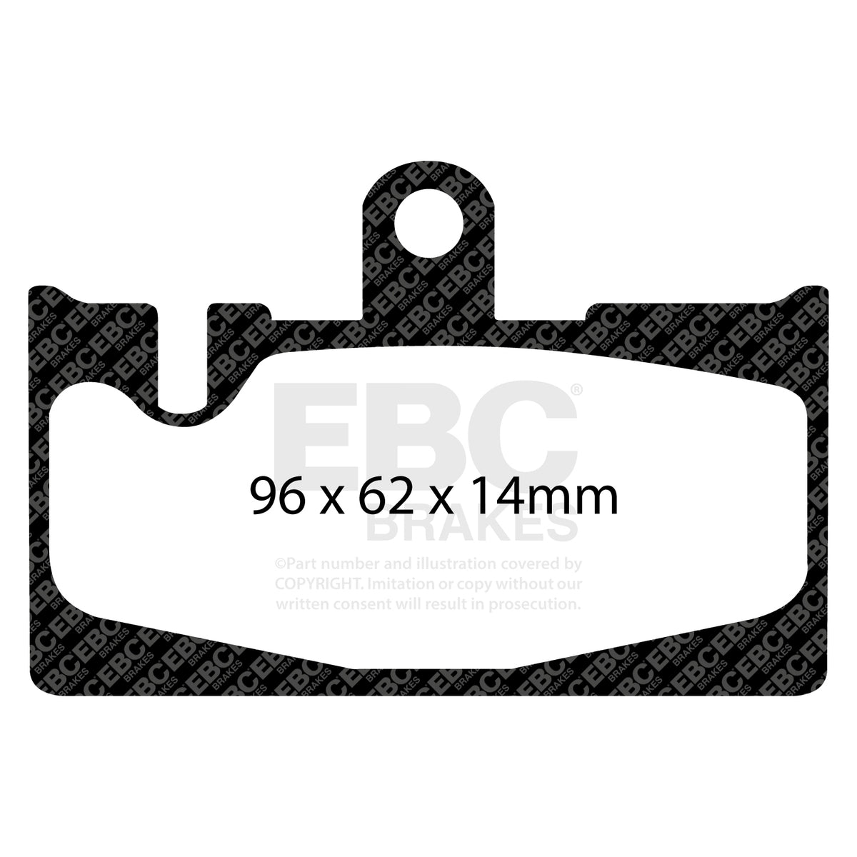 EBC Rear Ultimax Brake Pads - Lexus LS430 (XF30) / Lexus RX300 (DP1397) — view 2