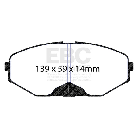 EBC Ultimax Brake Pads (DP1471) — view 2