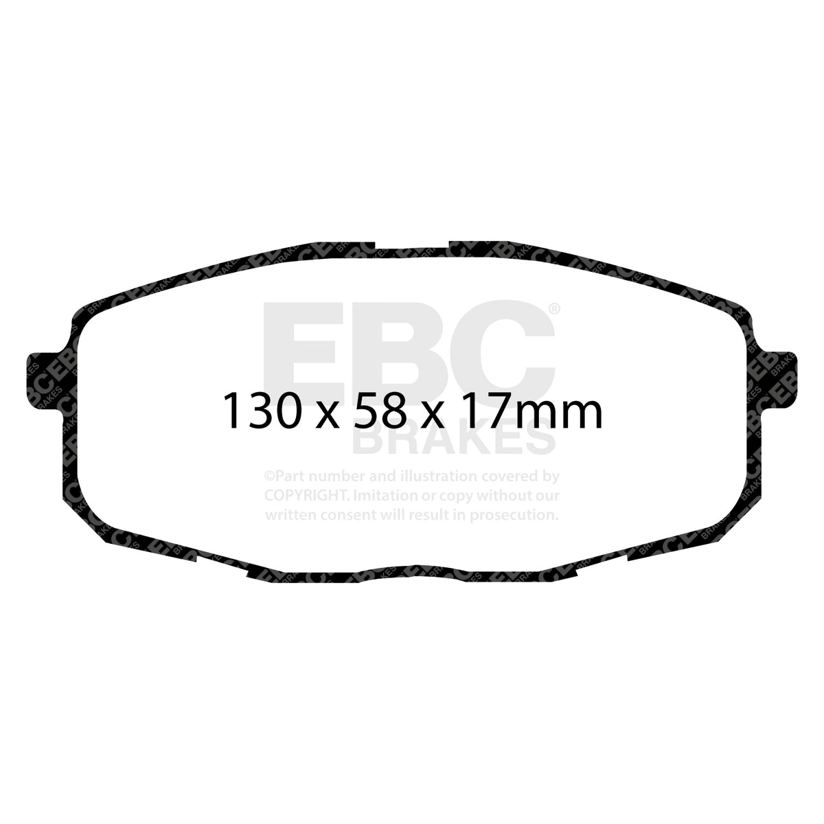 EBC Front GreenStuff Brake Pads - Hyundai I30 / Hyundai Kona (DP21562) — view 2