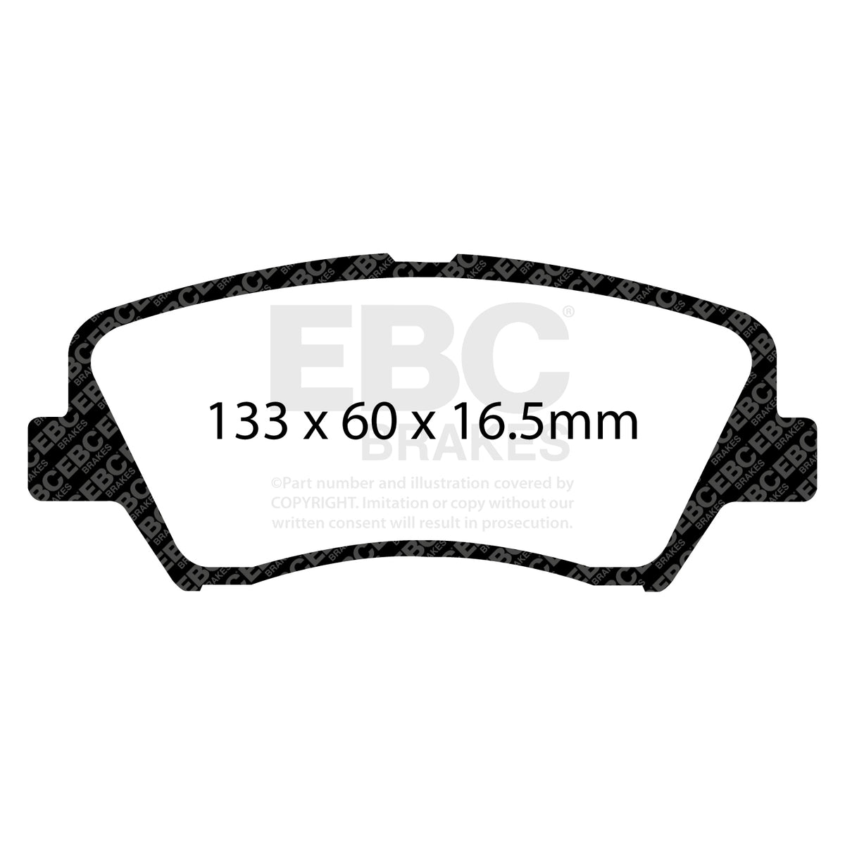 EBC Front GreenStuff Brake Pads - Kia Cee'd (JD) / Hyundai I30 (DP21874) — view 2