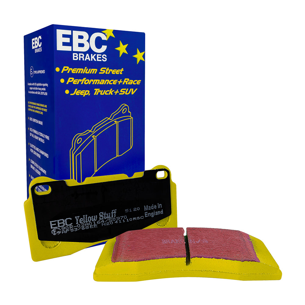 EBC Front YellowStuff Brake Pads - Nissan GT-R (R35) / Dodge (USA) Viper (DP41110R)