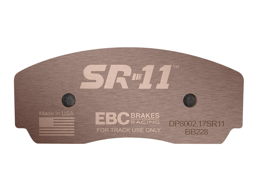 EBC Front Racing SR-11 Brake Pads - Marcos Mantara / Marcos Mantaray (DP8002.17SR11) — view 2