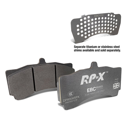 EBC Front Racing RP-X Brake Pads - Subaru Legacy / BMW 5 Series (xDrive G30) (DP8006RPX)