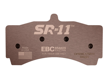 EBC Front Racing SR-11 Brake Pads - Audi RS6 / BMW M3 (DP8006.17SR11) — view 2