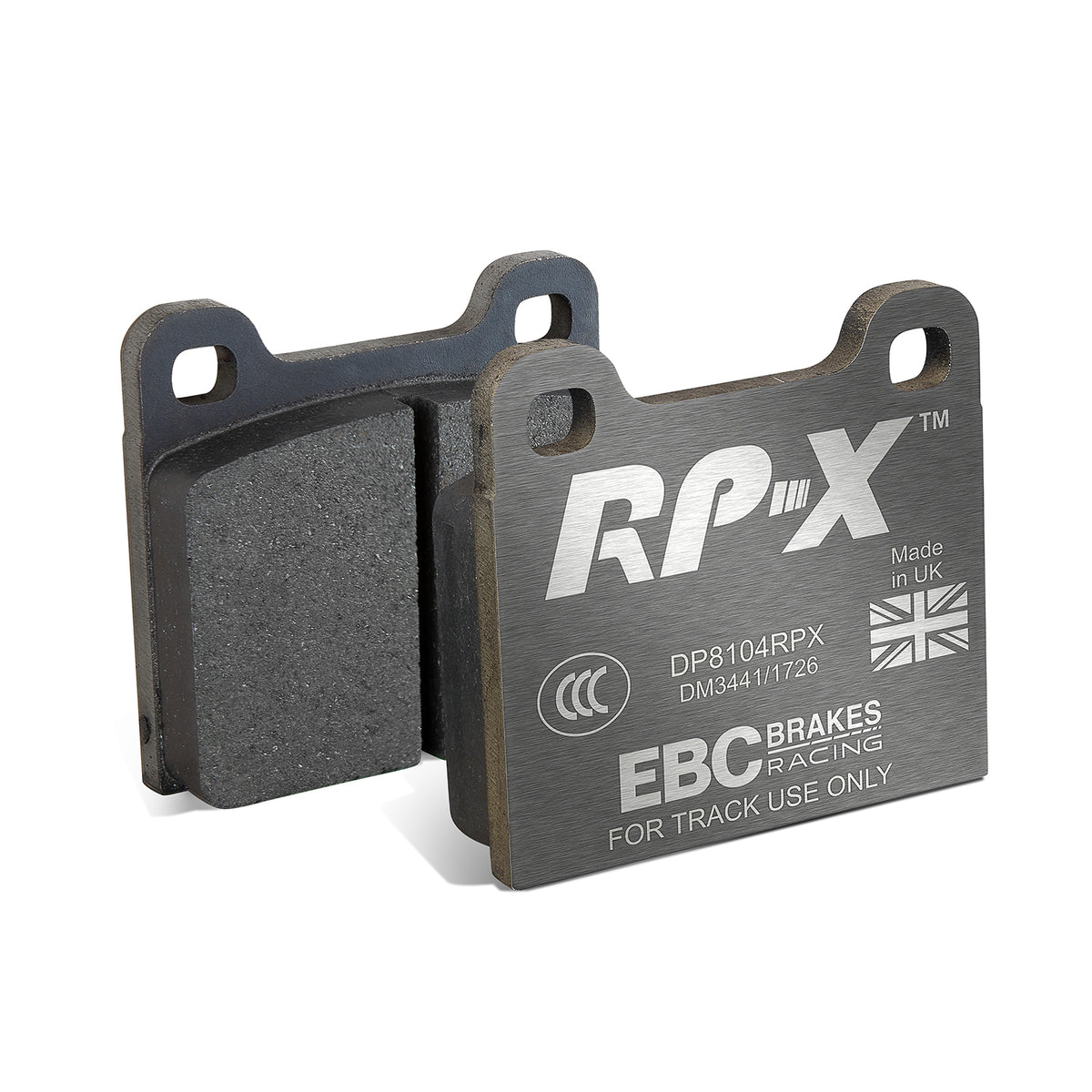 EBC Rear Racing RP-X Brake Pads - Porsche 911 / Ferrari 208 (DP8104RPX)