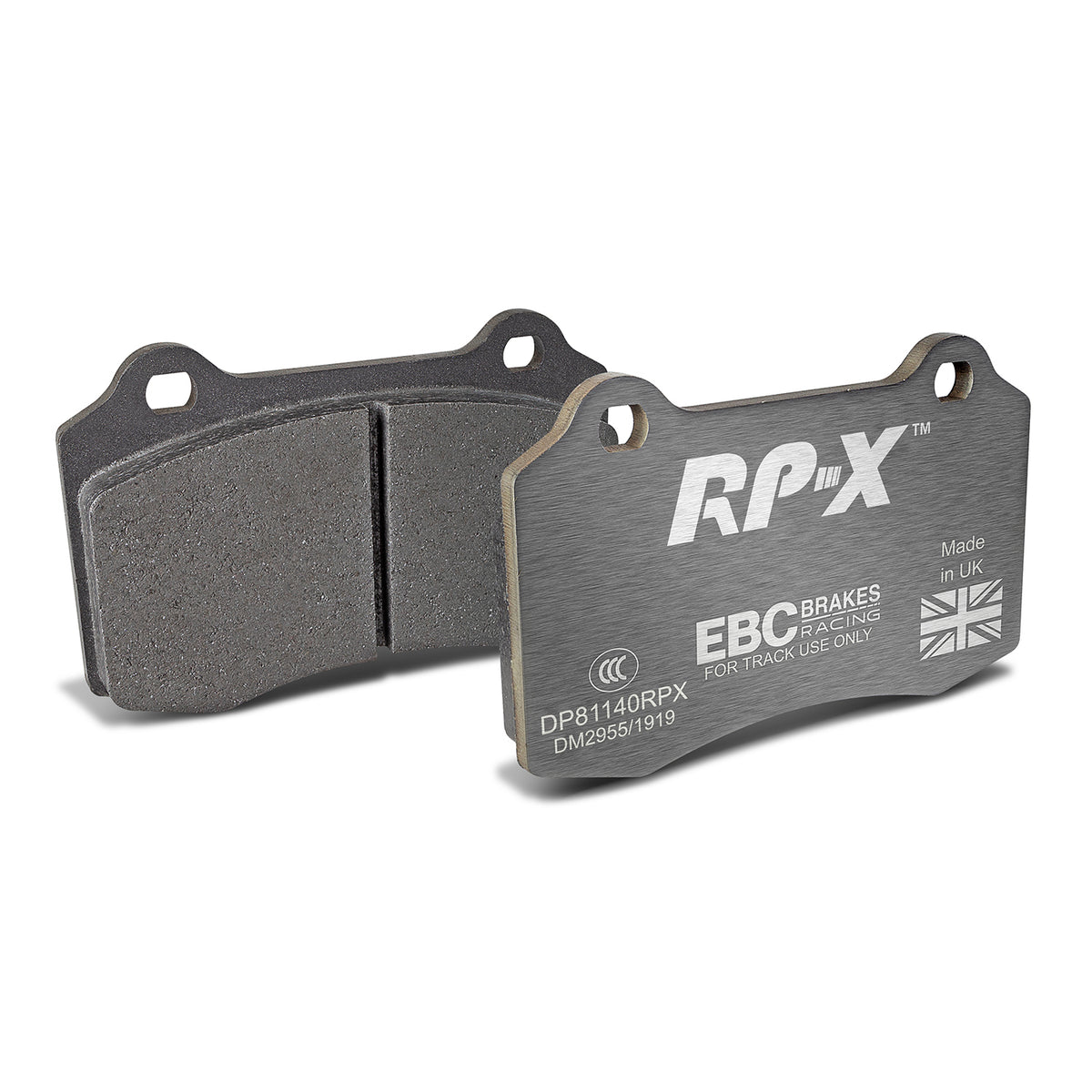 EBC Rear Racing RP-X Brake Pads - Maserati Quattroporte (M156) / Maserati Ghibli (M157) (DP81140RPX)