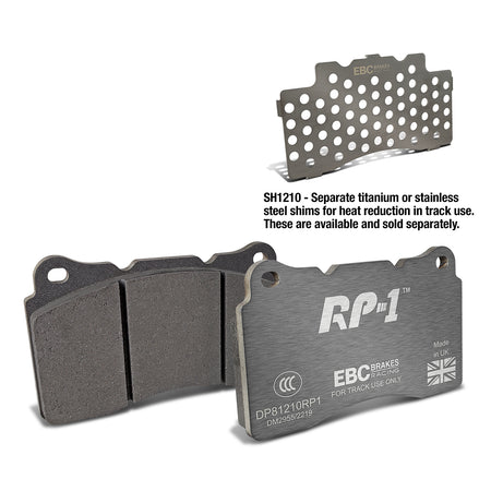 EBC Front Racing RP-1 Brake Pads - Alfa Romeo Giulietta (940) / Alfa Romeo 159 (DP81210RP1)