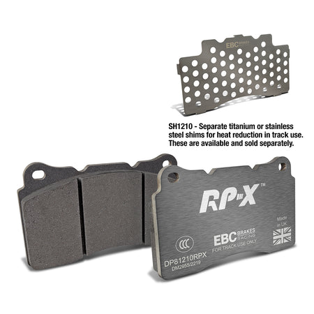 EBC Front Racing RP-X Brake Pads - Alfa Romeo Giulietta (940) / Alfa Romeo 159 (DP81210RPX)