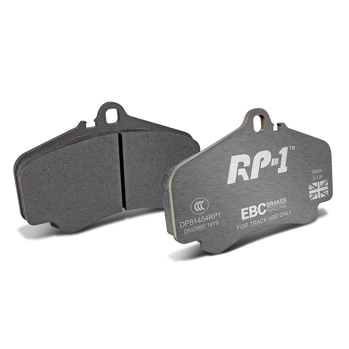 EBC Front Racing RP-1 Brake Pads - Porsche 911 (996) / Porsche 911(991) (cast Iron Disc Only) (DP81454RP1)