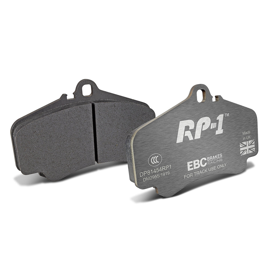 EBC Front Racing RP-1 Brake Pads - Porsche 911 (996) / Porsche 911(991) (cast Iron Disc Only) (DP81454RP1)