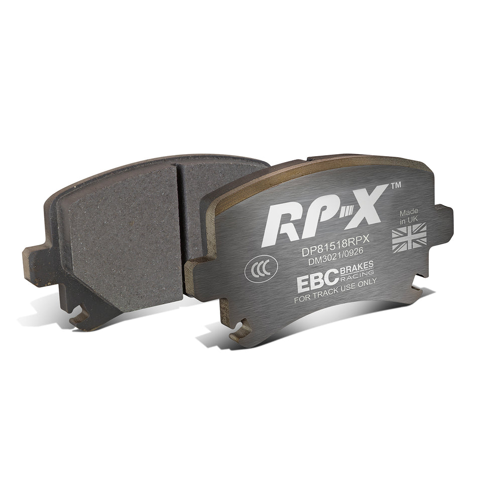 EBC Rear Racing RP-X Brake Pads - Audi S3 / Volkswagen Golf R (DP81518RPX)
