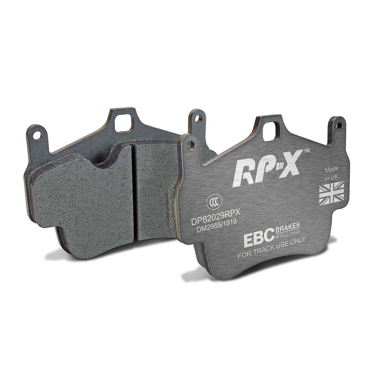 EBC Front Racing RP-X Brake Pads - Porsche 911 (997) / Porsche Cayman (987) (DP82029RPX)