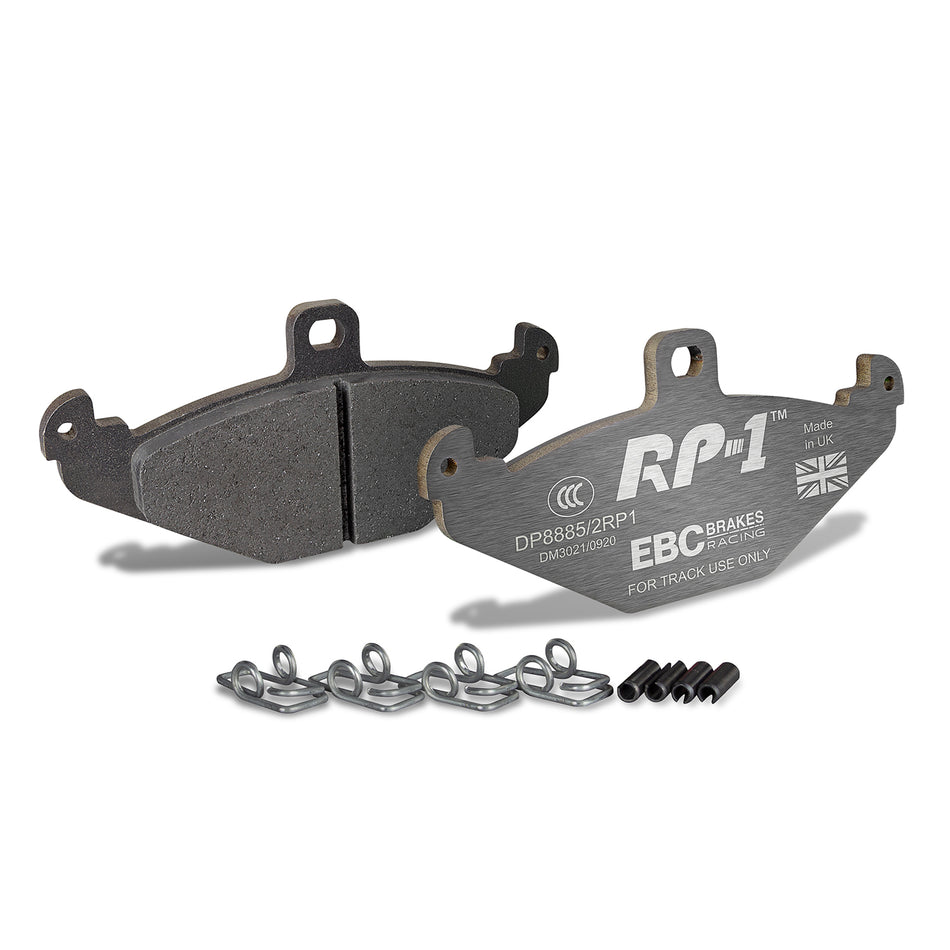 EBC Rear Racing RP-1 Brake Pads - Lotus Elise / Lotus Exige (DP8885/2RP1)