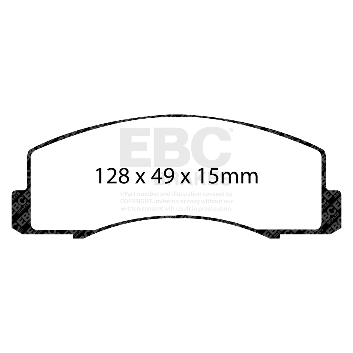 EBC Front GreenStuff Brake Pads - Toyota (australia And New Zealand) Camry / Holden (australia And New Zealand) Apollo (DP220