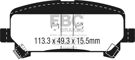EBC Ultimax Brake Pads (DPX3045)