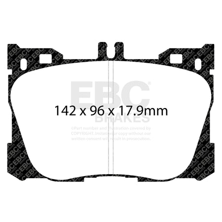 EBC Ultimax Brake Pads (DPX3070) — view 2