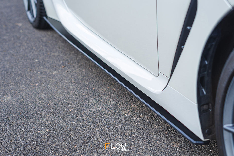 Flow Designs ZD8 BRZ Side Skirt Splitters (GLOSS: Pair)
