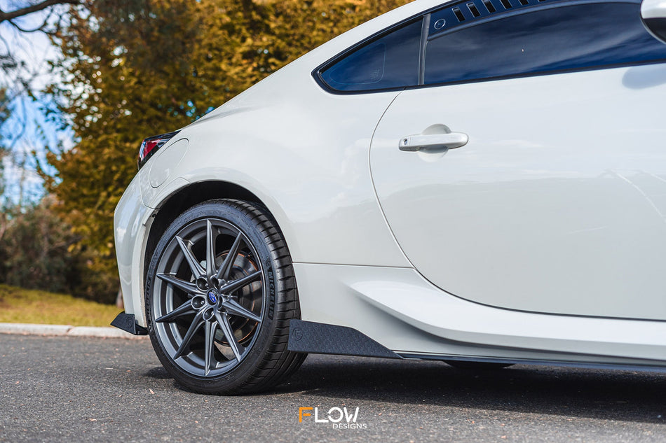Flow Designs ZD8 BRZ Rear Spat Winglets (Pair)
