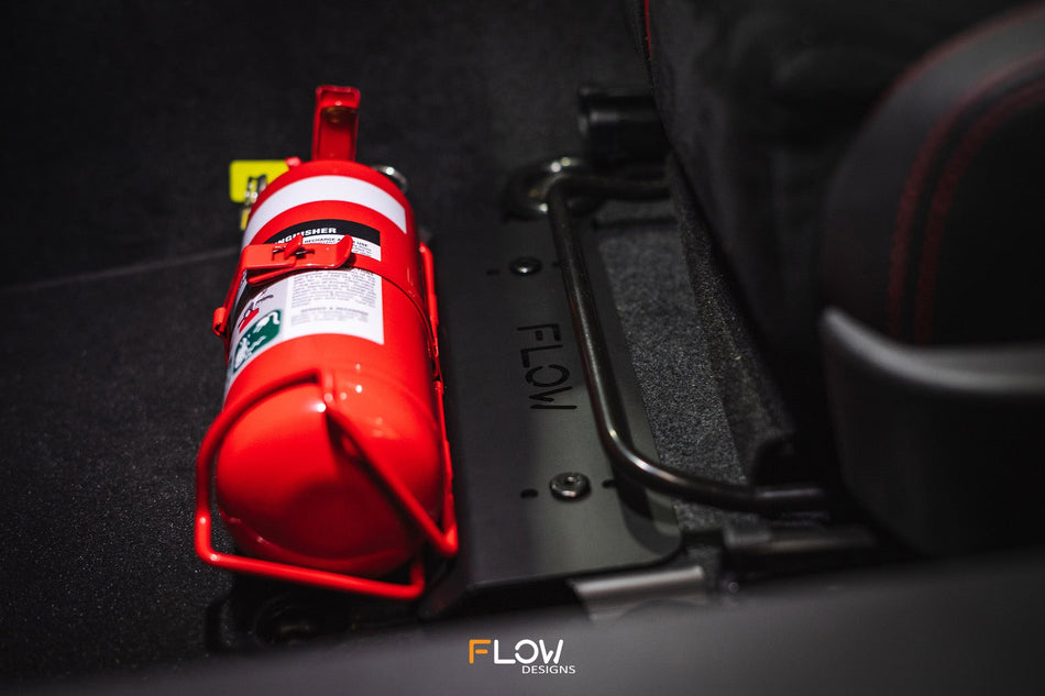 Flow Designs ZD8 BRZ STI Adjustable Fire Extinguisher Bracket/Mount