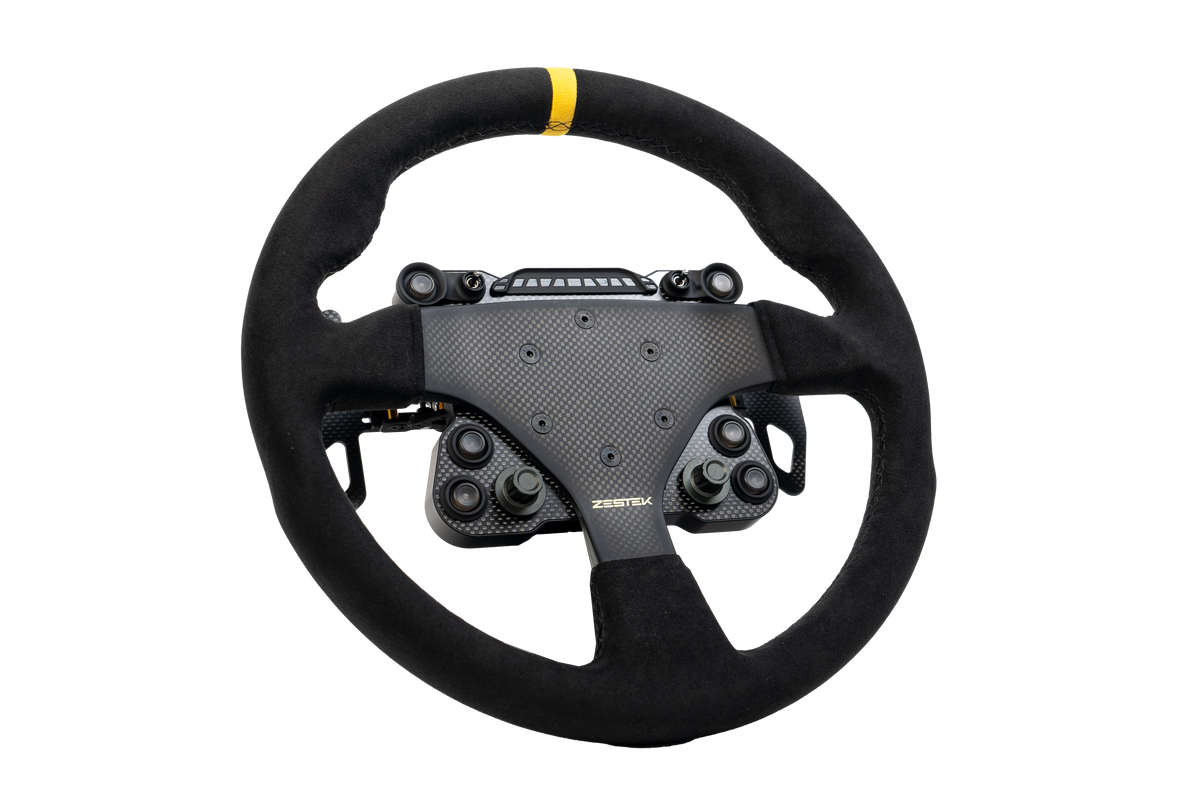 Zestek Racing Carbon Fiber Steering Wheel - 330 Lite