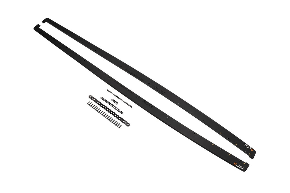 Flow Designs RS3 8V Sportback (Pre-Facelift) Side Skirt Splitters V3 (Pair)