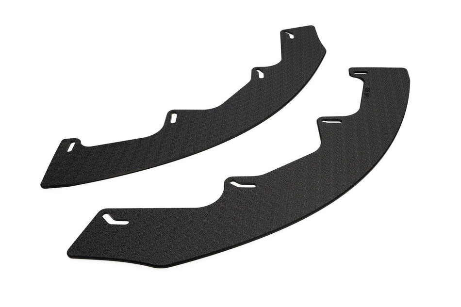 Flow Designs S3 8P Hatch (PFL) Front Lip Splitter Extensions (Pair)